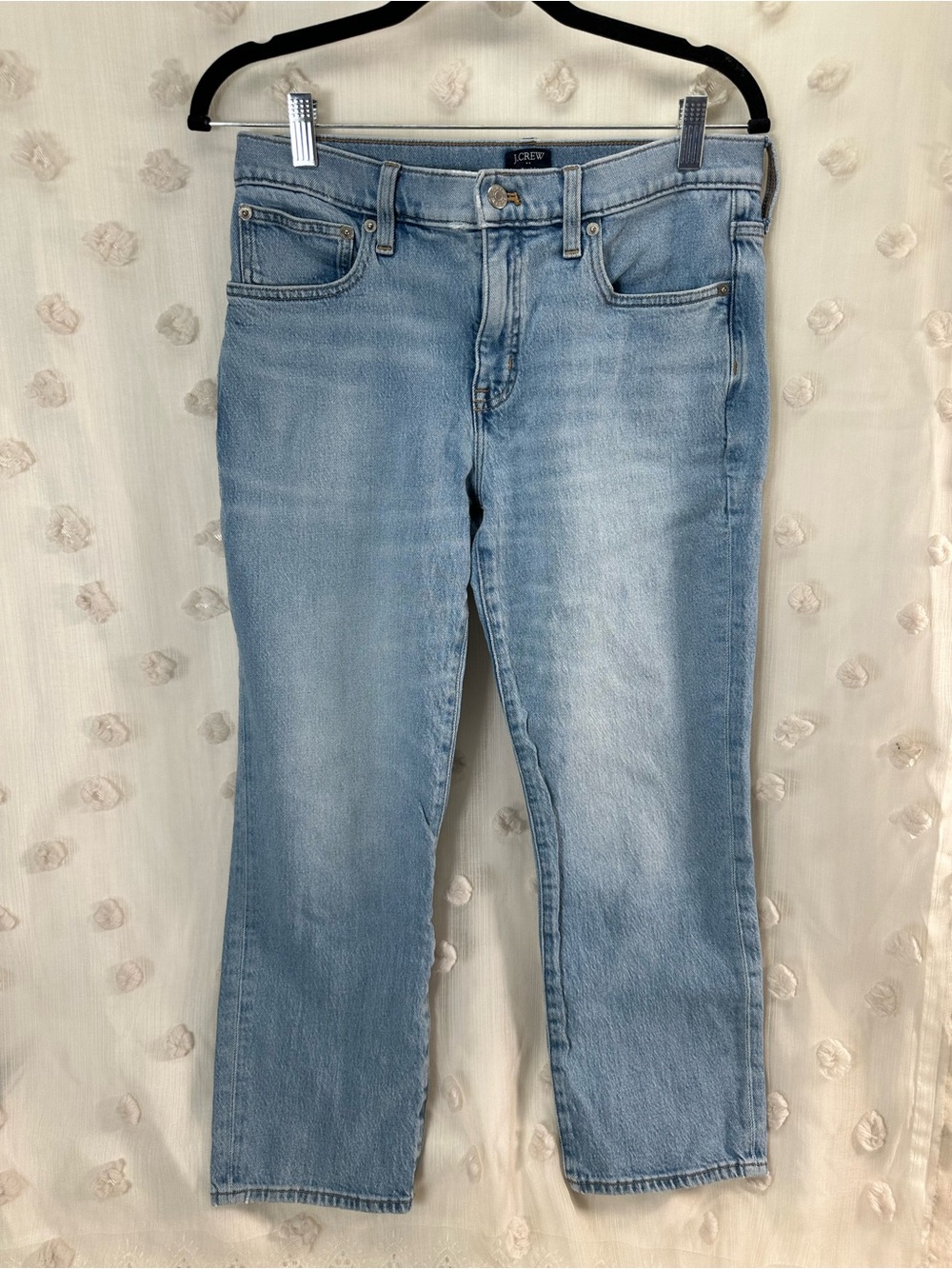J. Crew Women's Light Blue Slim Boyfriend Jeans Size 28P